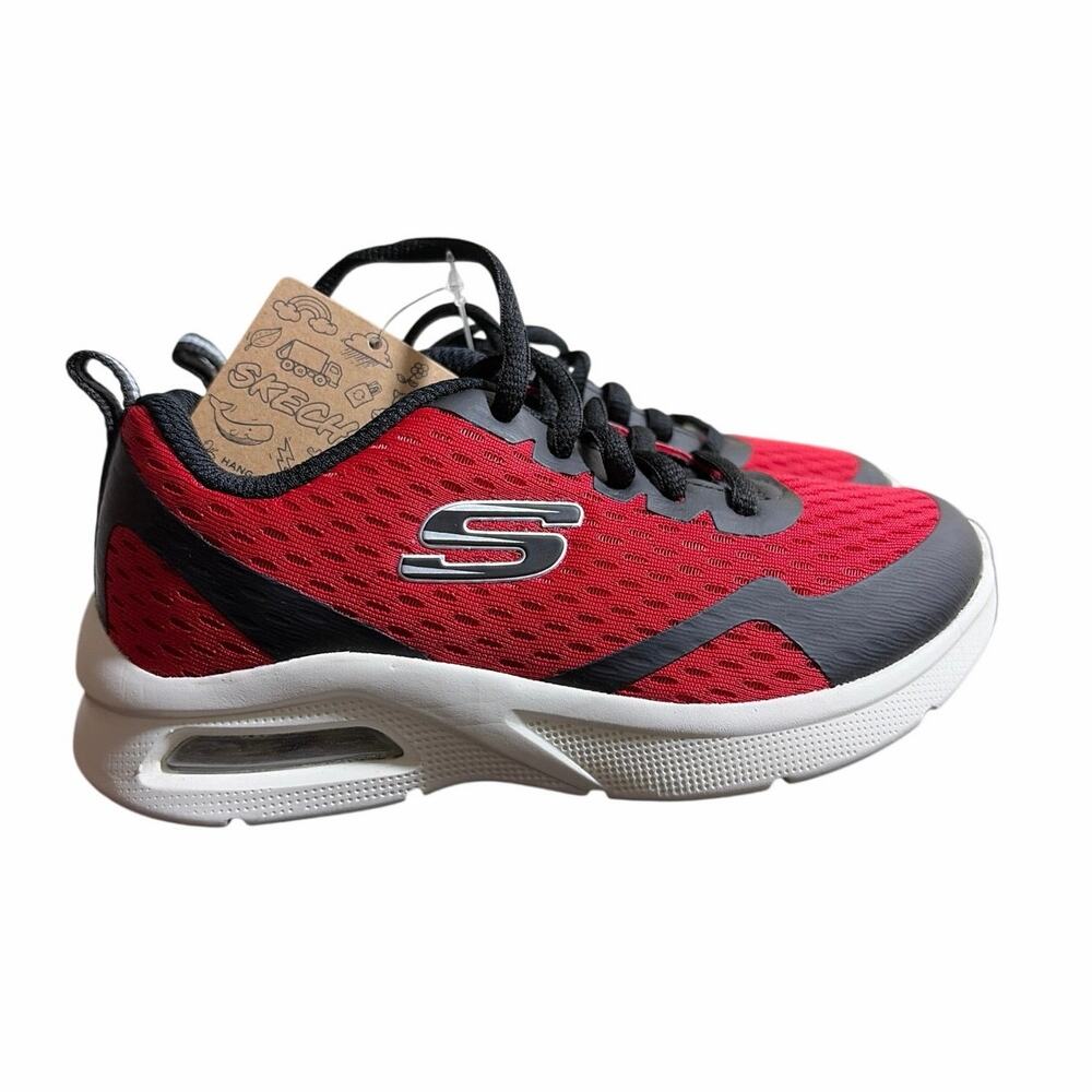 Skechers Red Skech-Air Voltronik Boys Size 12 lightweight sneaker Size 12 NEW